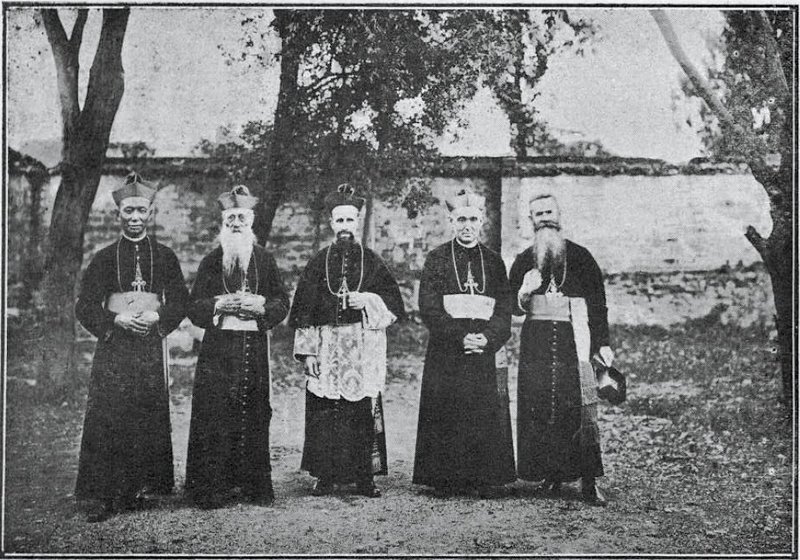 Fotografía de misioneros jesuitas