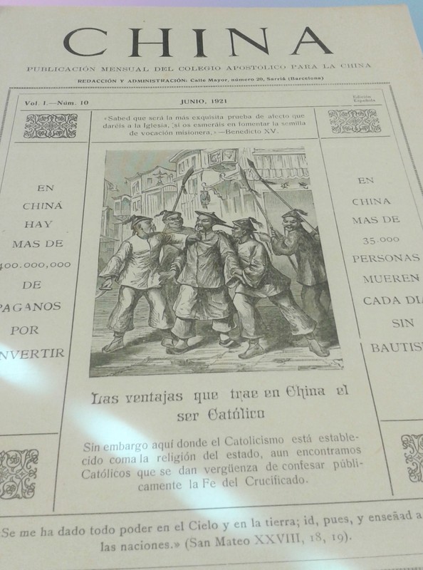 Portada de 'China. Publicaci&oacute;n mensual del colegio apost&oacute;lico para la China'