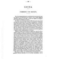 China. Comercio con España