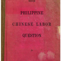 &#039;The Philippine Chinese Labor Question&#039;, de Juan Mencarini