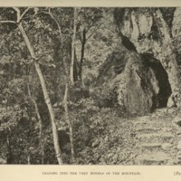 Leading into the very bowels of the mountain