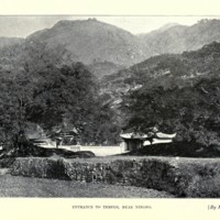 Entrance to temple, near Ningbo