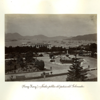 (Hong - Kong). Jardín público del palacio del gobernador