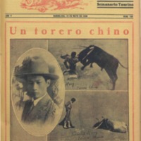 Vicente Hong, un torero chino