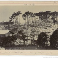 Princess&#039; tomb and Club after-snow of 16th January 1893