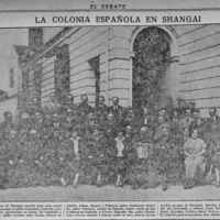 La colonia española en Shanghai