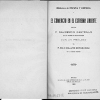 Fragmento de <em>El Comercio en Extremo Oriente</em>, de Gaudencio Castrillo