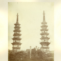 (Su-Chao). Pagodas gemelas